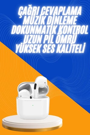 Nevamel® Yeni Nesil Bluetooth Kulaklık Beyaz Çağrı Cevaplayabilen Kablosuz Yeni Nesil