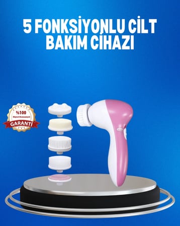 Nevamel Taşınabilir 5 in 1 Elektrikli Cilt Temizleyici
