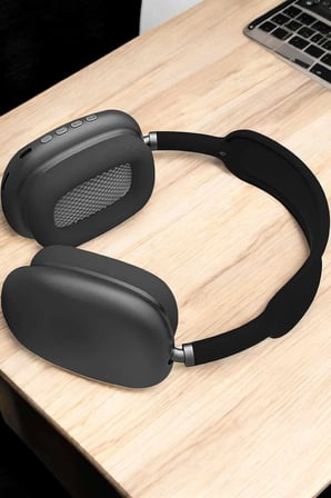 Nevamel P9 Plus Kulaklık Siyah Bluetooth Bağlantılı Kulak Üstü Kablosuz