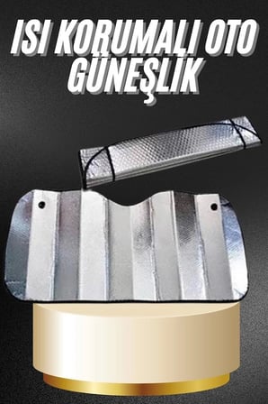 Nevamel Araba Ön Cam Güneşliği Katlanabilir Oto Güneşlik Tüm Araç Modellerine Uygun