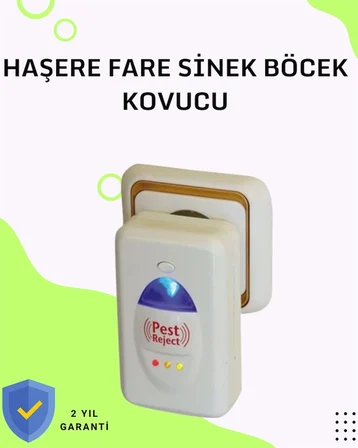 Nevamel Bakım Gerektirmeyen Ultrasonik Haşere Kovucu – Uzun Ömürlü Kullanım