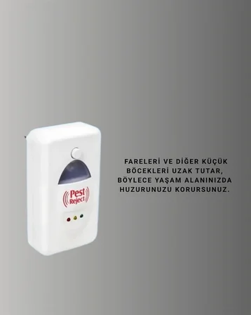 Nevamel Bakım Gerektirmeyen Ultrasonik Haşere Kovucu – Uzun Ömürlü Kullanım