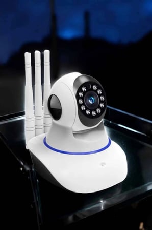 Nevamel Wifi Kamera Ev Kamerası Gece Görüşlü Kablosuz Bebek Izleme Kamerası