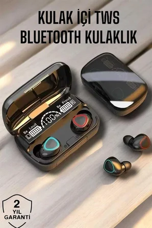 Nevamel Bluetooth Bağlantılı Suya Dayanıklı Uzun Pil Ömürlü Kablosuz Kulaklık