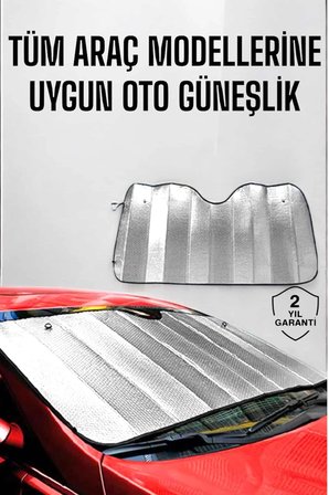 Nevamel Oto Güneşlik Tüm Araç Tiplerine Uygun Isı Önleyici