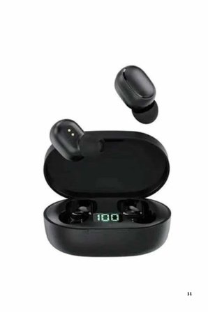 Nevamel Kulaklık Dijital Göstergeli Bluetooth Bağlantılı Kablosuz Kulak İçi Mikrofonlu Dokunmatik Kontrol