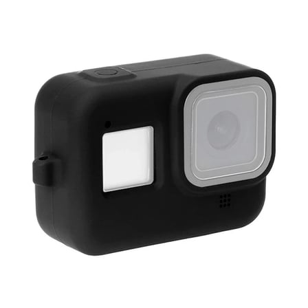 Nevamel PULUZ PU428B GoPro HERO8 İçin Silikon Koruma Kılıfı+Wrist Strap-(5775)