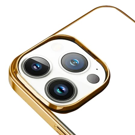 Nevamel Ally iPhone 13 Pro 6.1inç Magsafe Uyumlu Renkli Kenar Silikon Kılıf-(5775)