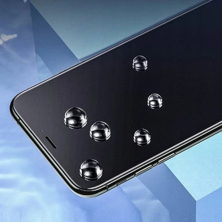 Nevamel Baseus 0.25mm İPhone 11 PRO -XS -X 3D Curved Full Anti Blue Ekran Koruyucu-(5775)