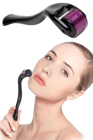 Nevamel Dermaroller Titanyum 540 Iğneli 1 Mm Saç Kaş Sakal Serum Kullanıma Uygun