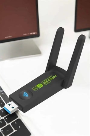 Nevamel Wifi Adaptör Çift Bantlı Kablosuz Wifi Adaptörü