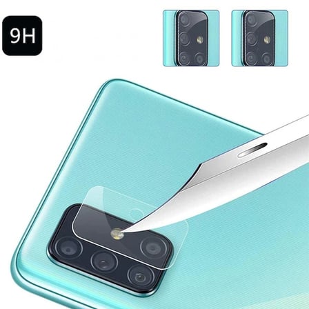Nevamel Ally Samsung Galaxy M51 Tempered Cam Kamera Koruyucu-(5775)