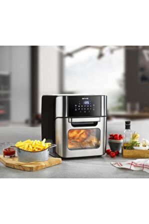 Orginal Çok Fonksiyonlu 12Lt Yağsız Fritöz Airfryer