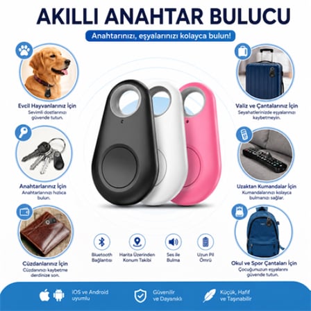 Hayvan Ve Çocuk Eşya Bulma Takip Cıhazı  Mini Gps