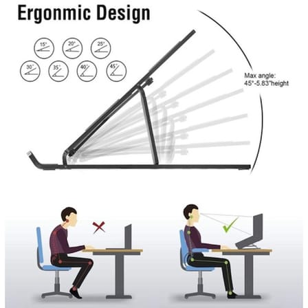 Laptop Standı 7 Kademe Ayarlanabilir