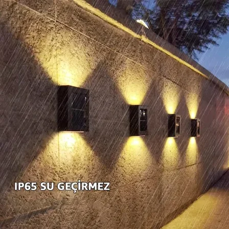 Solar 4 Ledli 11cm Duvar Aydınlatması