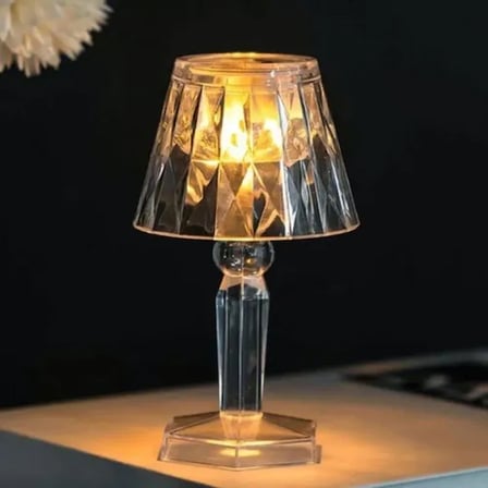 Dekoratif Pilli LED Masa Lambası 'Li