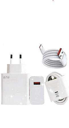 NewPower Xiaomi 67W Type-C Hızlı Şarj Aleti