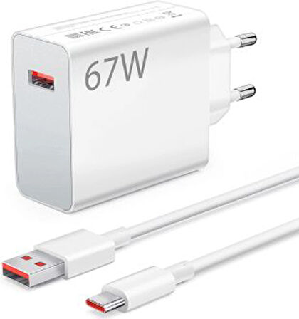 NewPower Xiaomi 67W Type-C Hızlı Şarj Aleti