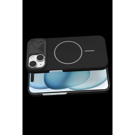 Ayd Apple İphone 14 Plus Kılıf Magneticsafe Lazer Silikon - Sierra Blue