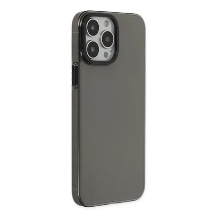 Ayd Apple İphone 13 Pro Max Kılıf Anka Pc Sert Metal Kapak - Siyah