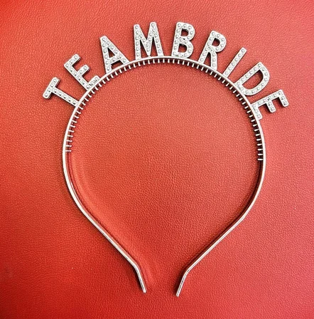 Ayd Gümüş Renk Team Bride Taç Plastik – Gelin Ve Nedime Tacı