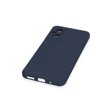 Ayd Xiaomi Poco M5 Kılıf Nano İçi Kadife Silikon - Lacivert
