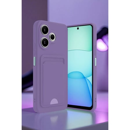 Ayd Joko Apple İphone 15 Pro Max Remim Lensli Magsafe Standlı Kapak - Siyah