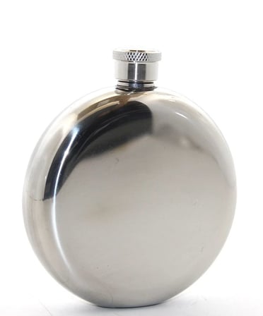 Ayd Paslanmaz Çelik Yuvarlak 5 Oz Tekli Matara Alk2676