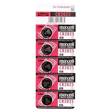 Ayd Maxell Cr2025 3v Lityum Düğme Pil 5'li Paket