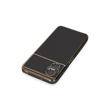 Ayd Xiaomi Poco M5 Kılıf Volet Silikon - Siyah
