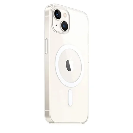 Ayd Apple İphone 15 Plus Kılıf Magneticsafe Şeffaf Silikon - Şeffaf