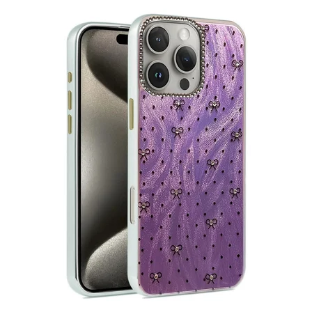Ayd Apple İphone 16 Pro Kılıf Blade Aynalı Desenli Kapak - Desen 2