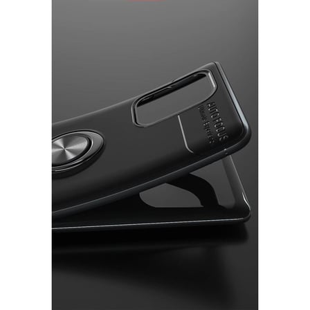 Ayd Samsung Galaxy A03 Kılıf Sofya Yüzüklü Silikon Kapak - Gold