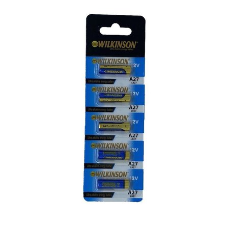 Ayd Wilkinson 27a Mn27 12v Alkalin Pil Kepenk Anahtar Pili Beşli Paket