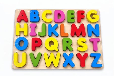 Ayd Ahşap Alfabe Puzzle Eğitici Oyuncak 94-432