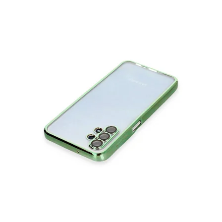 Ayd Samsung Galaxy A13 4g Kılıf Razer Lensli Silikon - Yeşil