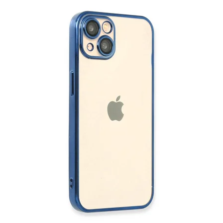 Ayd Apple İphone 13 Kılıf Razer Lensli Silikon - Açık Mavi