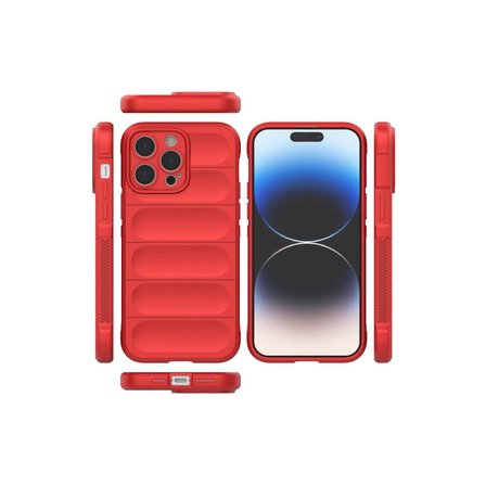 Ayd Xiaomi Redmi Note 10 Pro Kılıf Kelvin Kartvizitli Silikon - Kırmızı