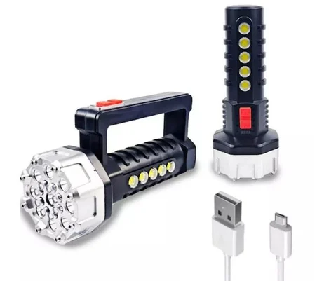 Ayd P-17 17+5 Cob Ledli Işıldak Fener
