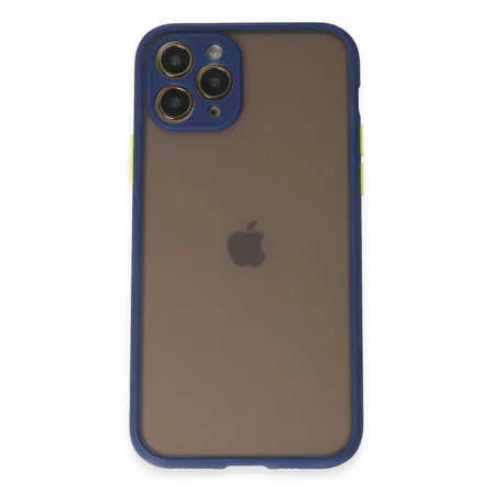Ayd Apple İphone 11 Pro Kılıf Montreal Silikon Kapak - Lacivert
