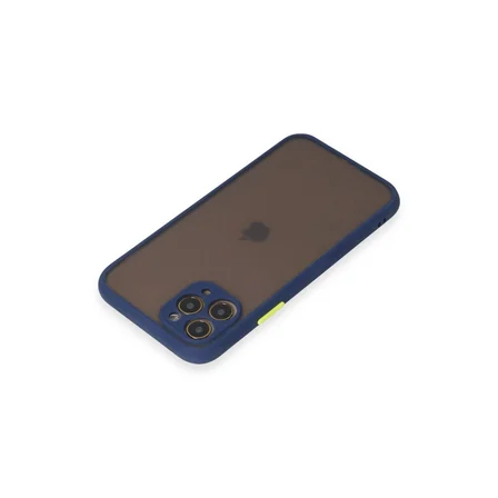 Ayd Apple İphone 11 Pro Kılıf Montreal Silikon Kapak - Lacivert