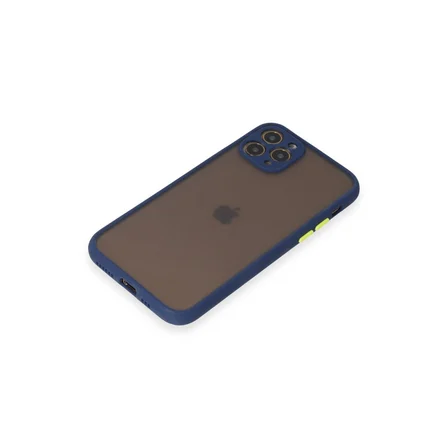 Ayd Apple İphone 11 Pro Kılıf Montreal Silikon Kapak - Lacivert