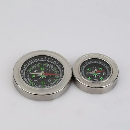 Ayd Yuvarlak Metal Kasa Dayanıklı Pusula 80mm