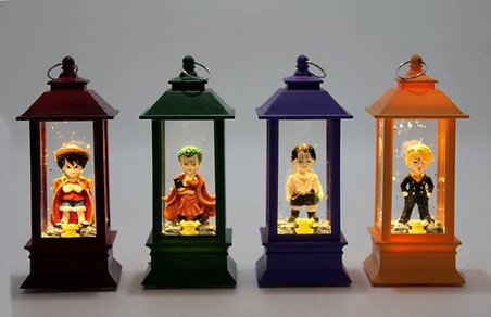 Ayd Anime One Piece Figürlü Işıklı Kar Küresi Alk3392