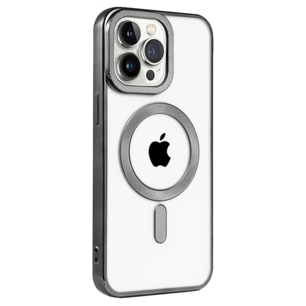 Ayd Apple İphone 15 Pro Kılıf Kronos Magsafe Kapak - Siyah