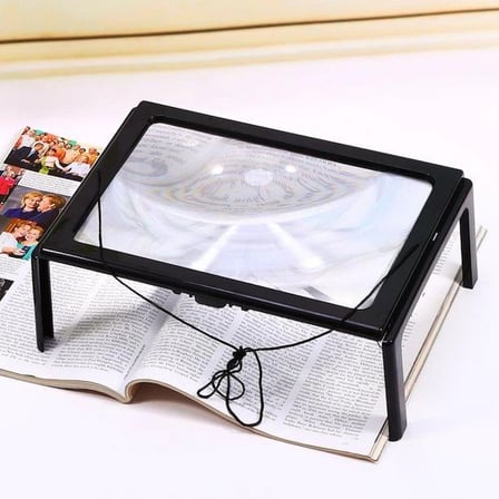 Ayd Led Işıklı Kitap  Okuma Büyüteç