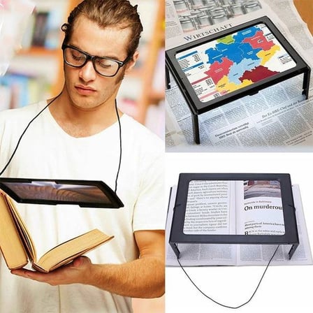 Ayd Led Işıklı Kitap  Okuma Büyüteç