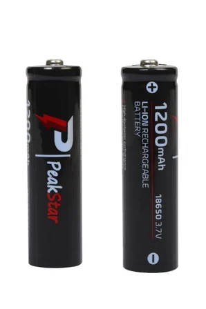 Ayd Orjinal 3.7 V 1200 Mah Şarj Edilebilir 18650 Turbo Model Li-ion Şarjlı Pil