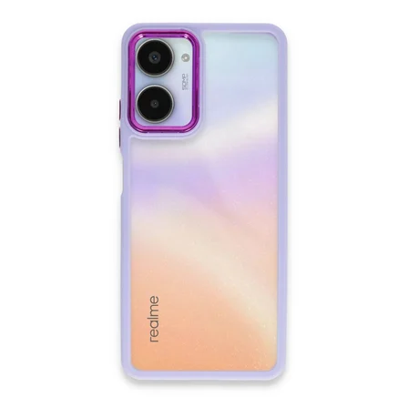 Ayd Realme 10 Pro 5g Kılıf Dora Kapak - Lila